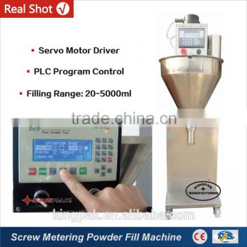 KF2000P Screw Metering Manual Small Powder Filling Machine