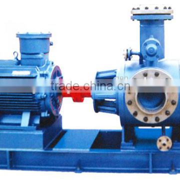 Horizontal twin screw pump used for marine cargo oil, heavy oil, chemicals, food and other viscous liquids