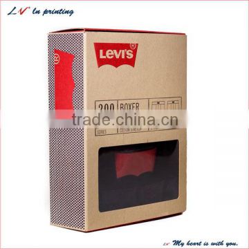 hot sale long johns packaging box made in shanghai