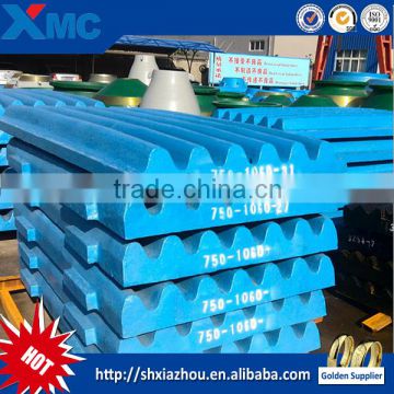 High Manganese Steel Crusher Spare Parts Metso Jaw Plate Made In China