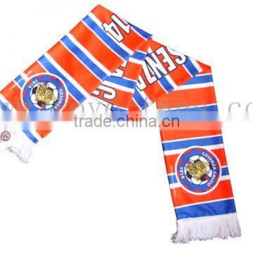 polyester football scarf