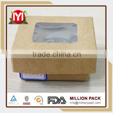 Salad Paper Packaging Box,Paper Box For Food with window