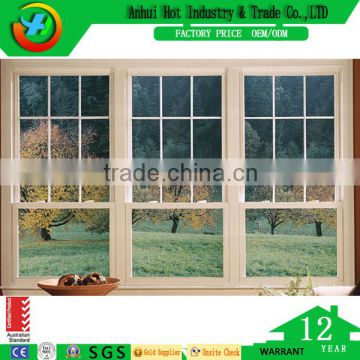 Wooden Frame Grill Window PVC Window Frames Price Hung Window Decorative Window Film