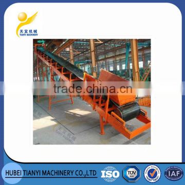 China professional large capacity super quality hopper belt conveyor for Bulk Material