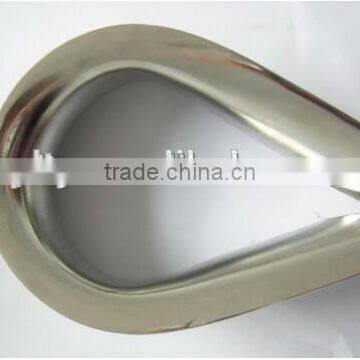 China manufacturer marine hardware heavy duty Customer wire rope thimble