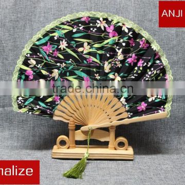 Japanese stlyle hand fan shell fan bamboo fan customized