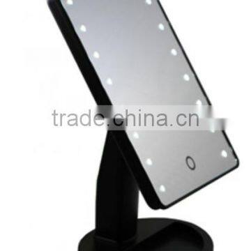 LED Desktop Mirror with Stand