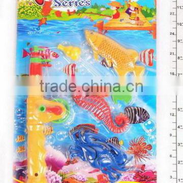 2014 NEW ARRIVAL HOT SELLING PRETEND FISH GAME SERIES TOYS PLAY SET FOR KIDS IN SUMMER