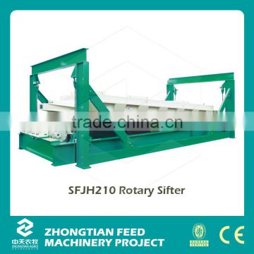 ZTMT 10-16t/h Stainless Steel Vibrating Sifter Machine For Feed Plant