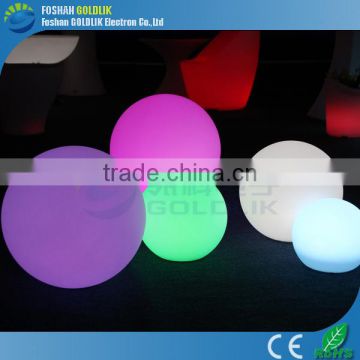 Floating mood light led round ball for swimming pool outdoors decoration GKB-040RT