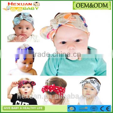 Fashionable Kids Printed Cross Baby Girls Hairband Children Hair Accessories