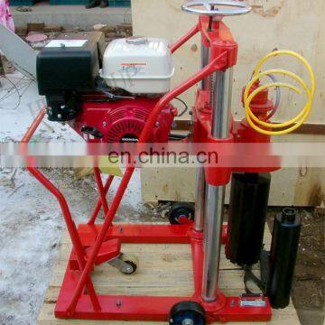 High efficiency core sample drilling machine with high performance