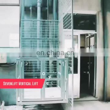 7LSJD Shandong SevenLift used hydraulic residential freight elevators for sale