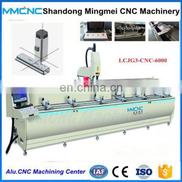 Shandong Mingmei 3 axis cnc aluminum profile machining center with high precision and efficiency
