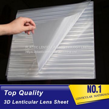PLASTICLENTICULAR 160 lpi lenticular lens film 0.25mm pet 3d sheet lenticular lenses materical for lenticular printing