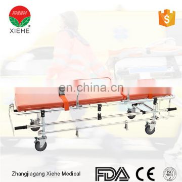 Medical aluminum folding hospital ambulance stretcher prices with wheels