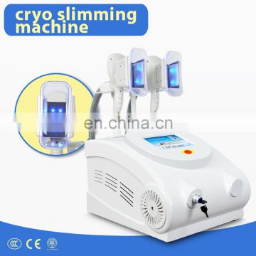 CE approval fat freeze slimming portable cryolipolysis machine with 2 cryo handles