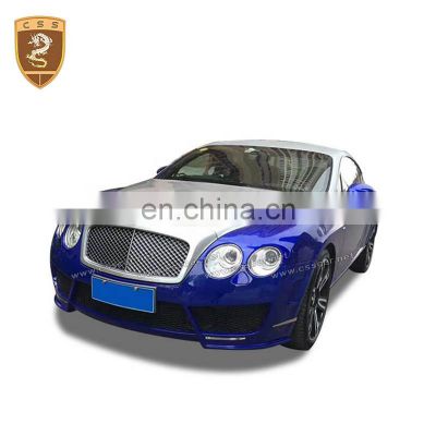 Fiberglass Car Front Rear Bumper Spoiler Wing Tuning Auto Side Skirts Suitable For Bentley Continental 2012 Body Kits Parts