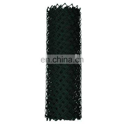 Wholesale H 4ft. 9-Gauge Residential PVC Chain Link Fence system(without Gate), with 2 in Squares