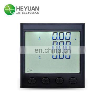 MS3U7C LCD Displayed Three Phase Digital  Volt Meter