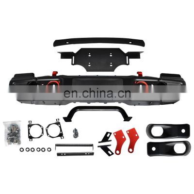 10th Anniversary Front bumper with sensor hole for Jeep Wrangler JL 2018+ offroad accessories Bull bar