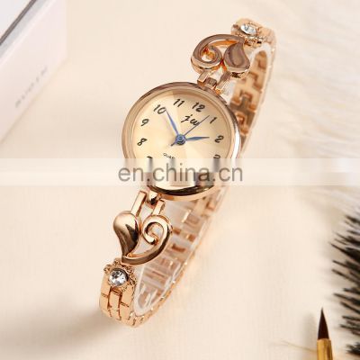 JW 6362 Ladies Writs Watch Charm Cheapest Hot Quartz Thin Dial Lady's Fashionable Watches And Jewelry