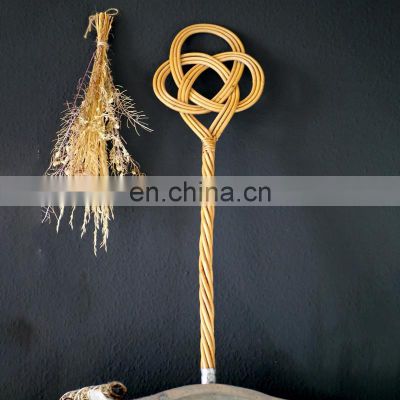 Hot Selling Vintage Rattan Rug Beater, High Quality Antique Carpet Dust Beater Cheap Wholesale made in Vietnam