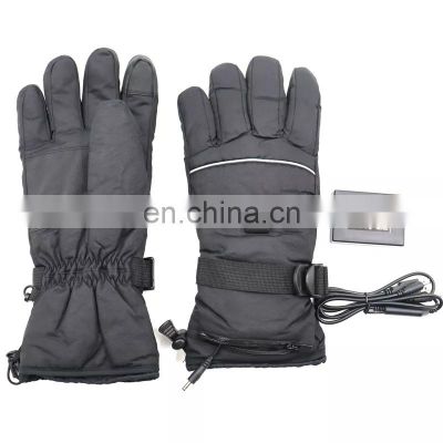 3 Level Temperature Control Heated Keep Warm Sport Heating Driving Ski Gloves For Winter