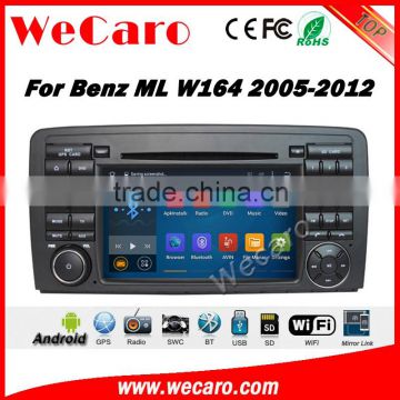 Wecaro WC-MB7511 android 5.1.1 car radio navigation for mercedes for benz ml w164 2005-2012 car dvd gps wifi 3g playstore