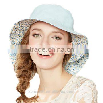 Custom 100% Cotton Plain Reversible Blank Cheap Bucket Hats