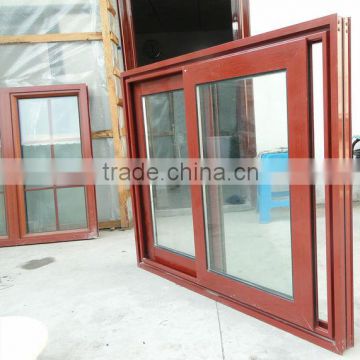 Modern new style aluminum folding window with double tempered glass comply to AS2047