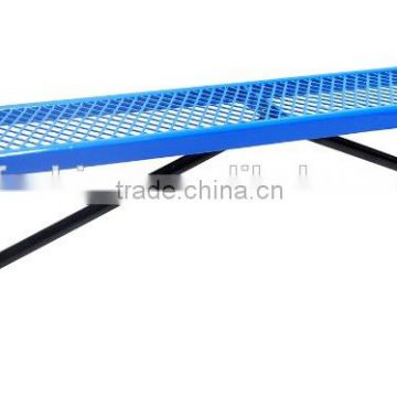 Outdoor Bench, Expanded Bench, 96inch, Blue, Green, etc.
