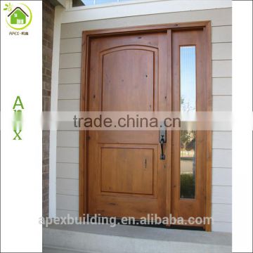 knotty pine wood door front door solid wood door