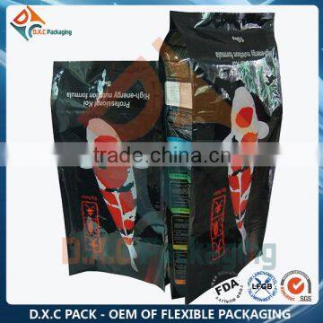 Manufacture Side Gusset PET Food Packaging / Fish Food Packaging / Animal Feed Packaging