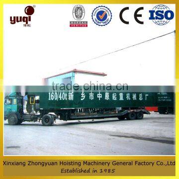 QD model double girder overhead crane with hook