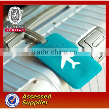 PVC 3D soft travel luggage id tag for sale