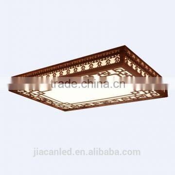 LED lighting 72W wooden Chinese style LED cerling lamp China manufacturer