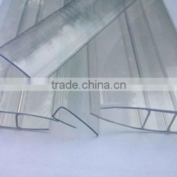 polycarbonate sheet accessories H connection,polycarbonate joint,polycarbonate profiles                        
                                                Quality Choice