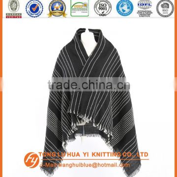 hot sale soft woven 100% acrylic fashion magic scarf