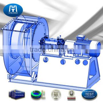 Energy conservation power plant centrifugal fan