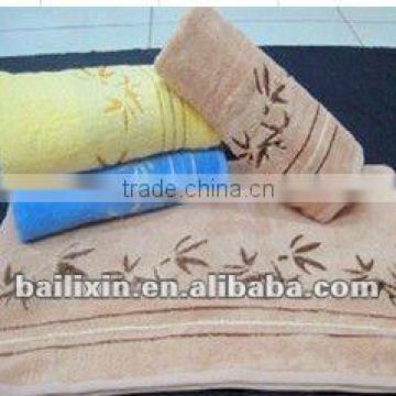100% bamboo fibre solid color bath towel