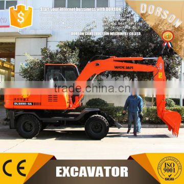 56kw powerful mini excavator cheap mini excavator