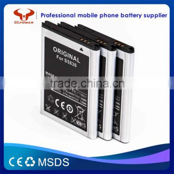 hot sell model good quality for Samsung S5830 mobile phone battery