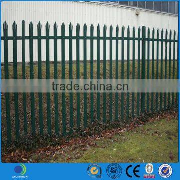 D or W section iron palisade fencing , wrought iron fence