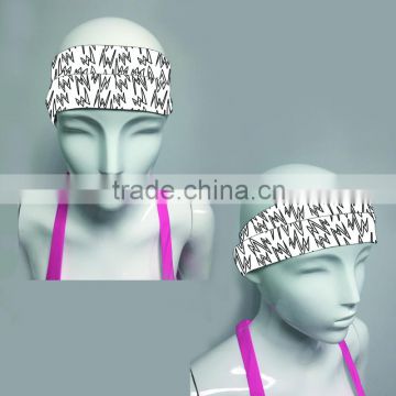 (Trade Assurance OEM ODM)Elastic stretch headband, sports headband,basketball headbands