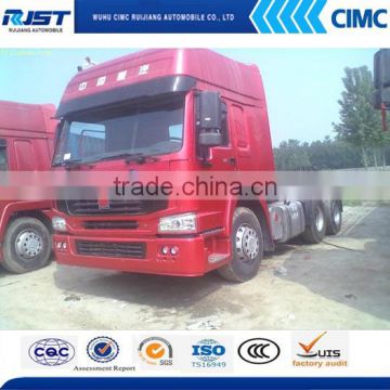 howo 6x4 tractor trailer with competitive price,used tractor for sale