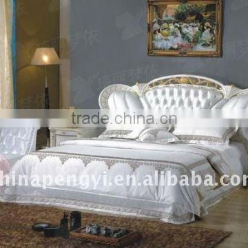 Classic leather bed MI-8098