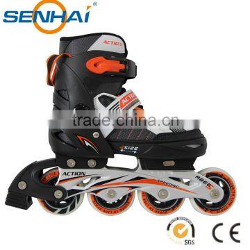 SENHAI/ACTION 2016 Outdoor Sports Shoes Skating Shoes Flashing Roller Inline Roller Skates Shoes PW-151M