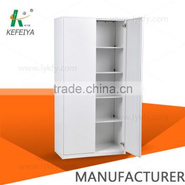 modern 2 door metal storage cabinet steel swing door filing cabinet