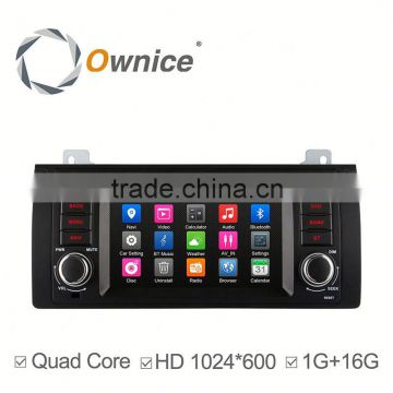 Ownice C300 quad core car dvd GPS NAVI player for BMW E39 X5 M53 support Bluetooth stereo steering wheel control
